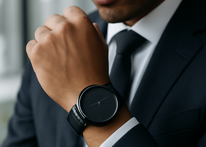 Relógio Tommy masculino preto: prestígio global com design limpo para quem decide sem ostentar