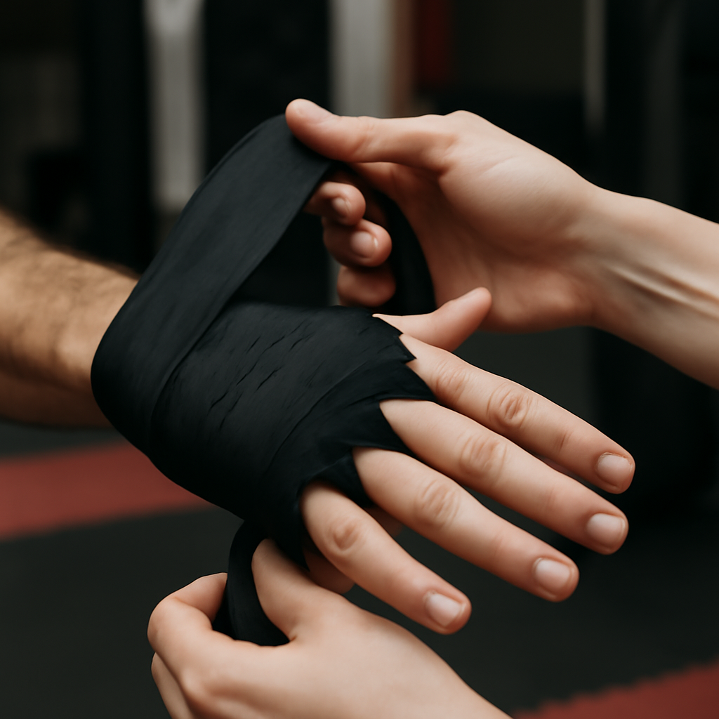 bandagem para muay thai