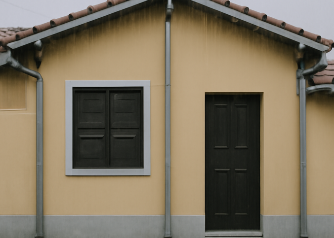 Sistemas de drenagem residencial: calhas e condutores que evitam paredes manchadas (guia com Telhadista)