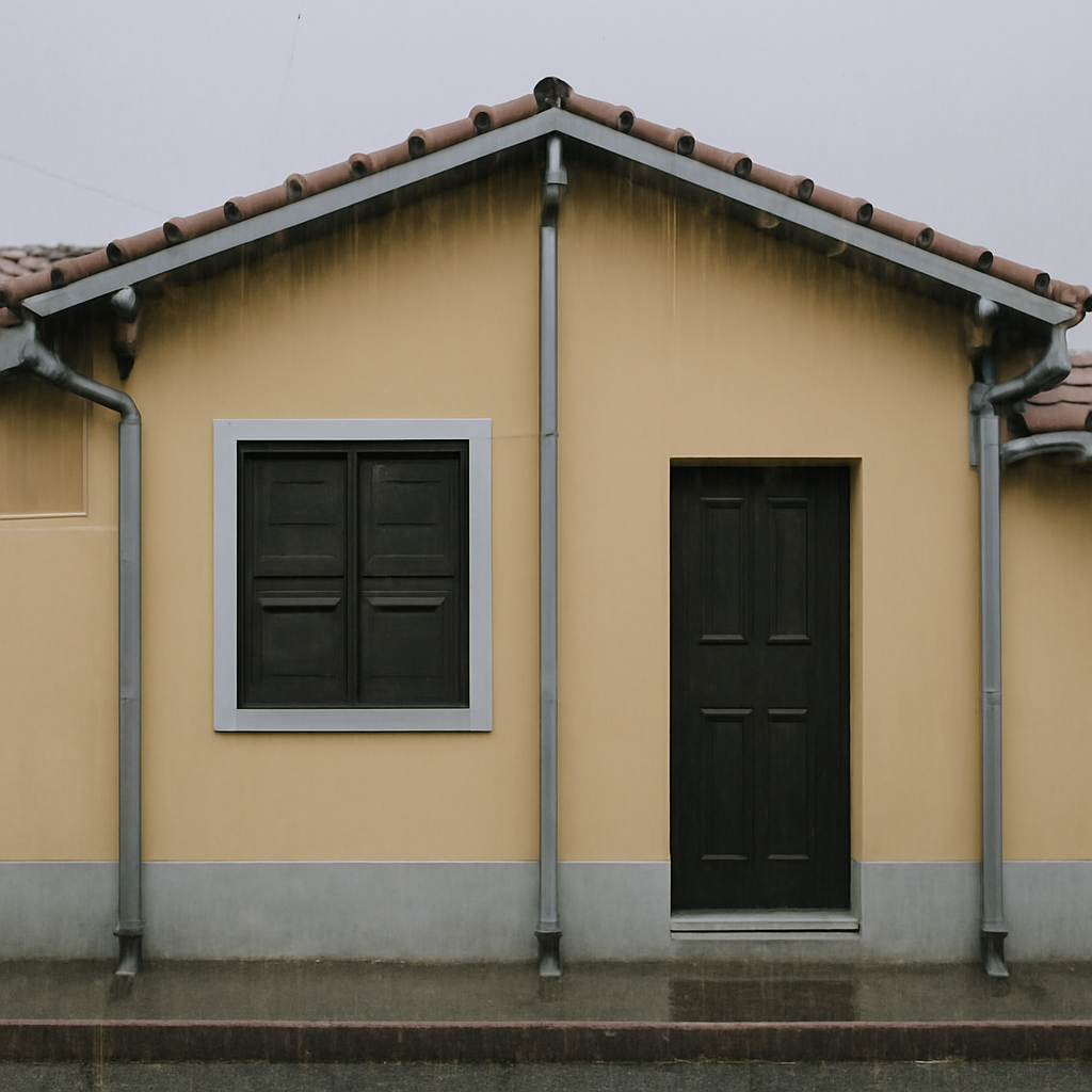 Sistemas de drenagem residencial: calhas e condutores que evitam paredes manchadas (guia com Telhadista)